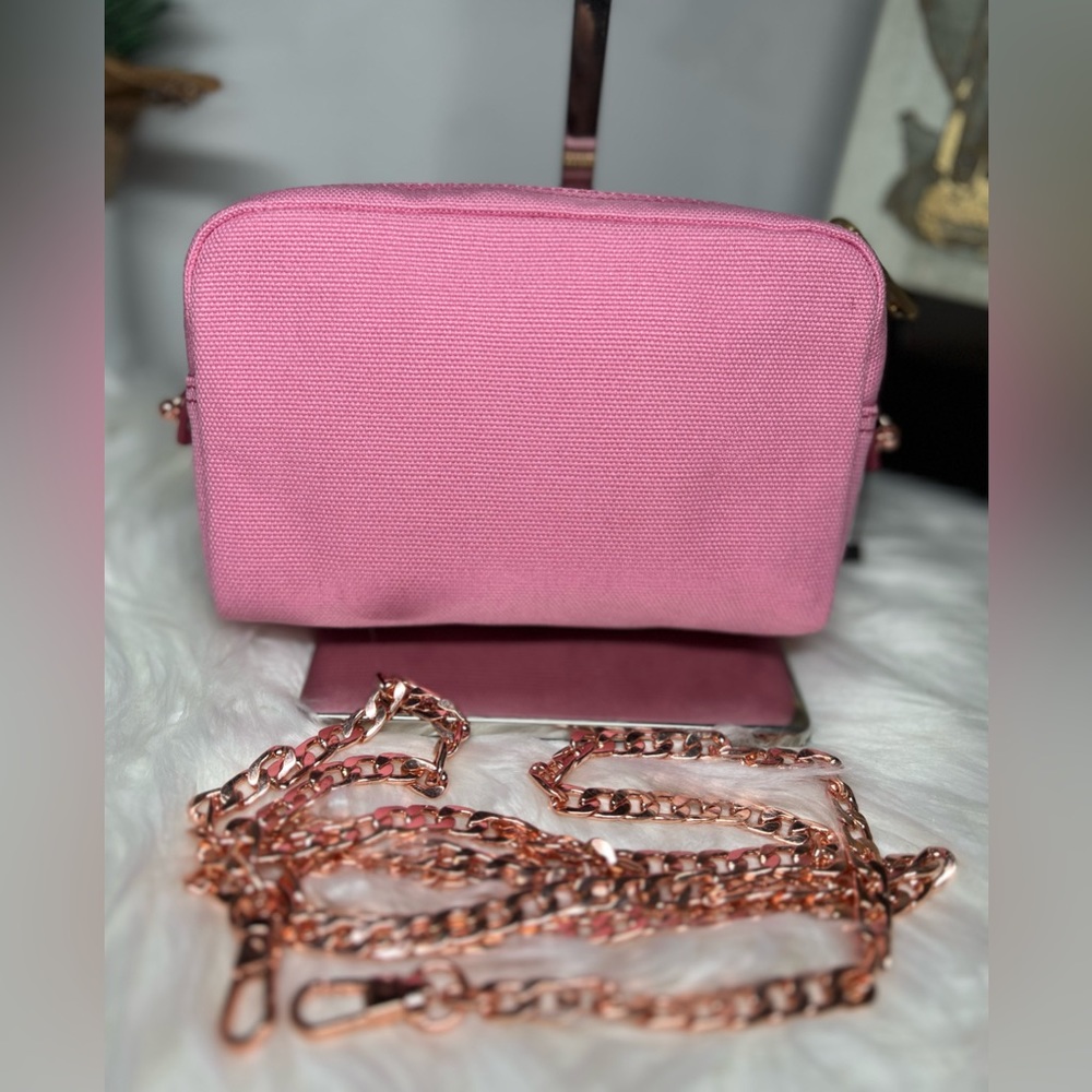 Authentic prada canapa logo pouch converted into crossbody/sling/shoulder bag - Picture 15 of 17